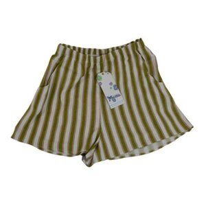 Show Me Your Mumu Day Trip Striped Flowy Shorts – Size Small – NWT